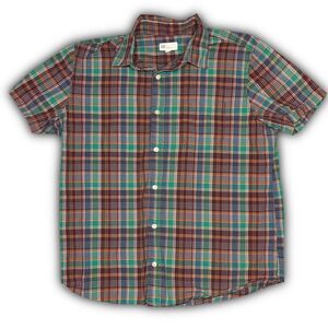 90s Gap Button Down Plaid Shirt